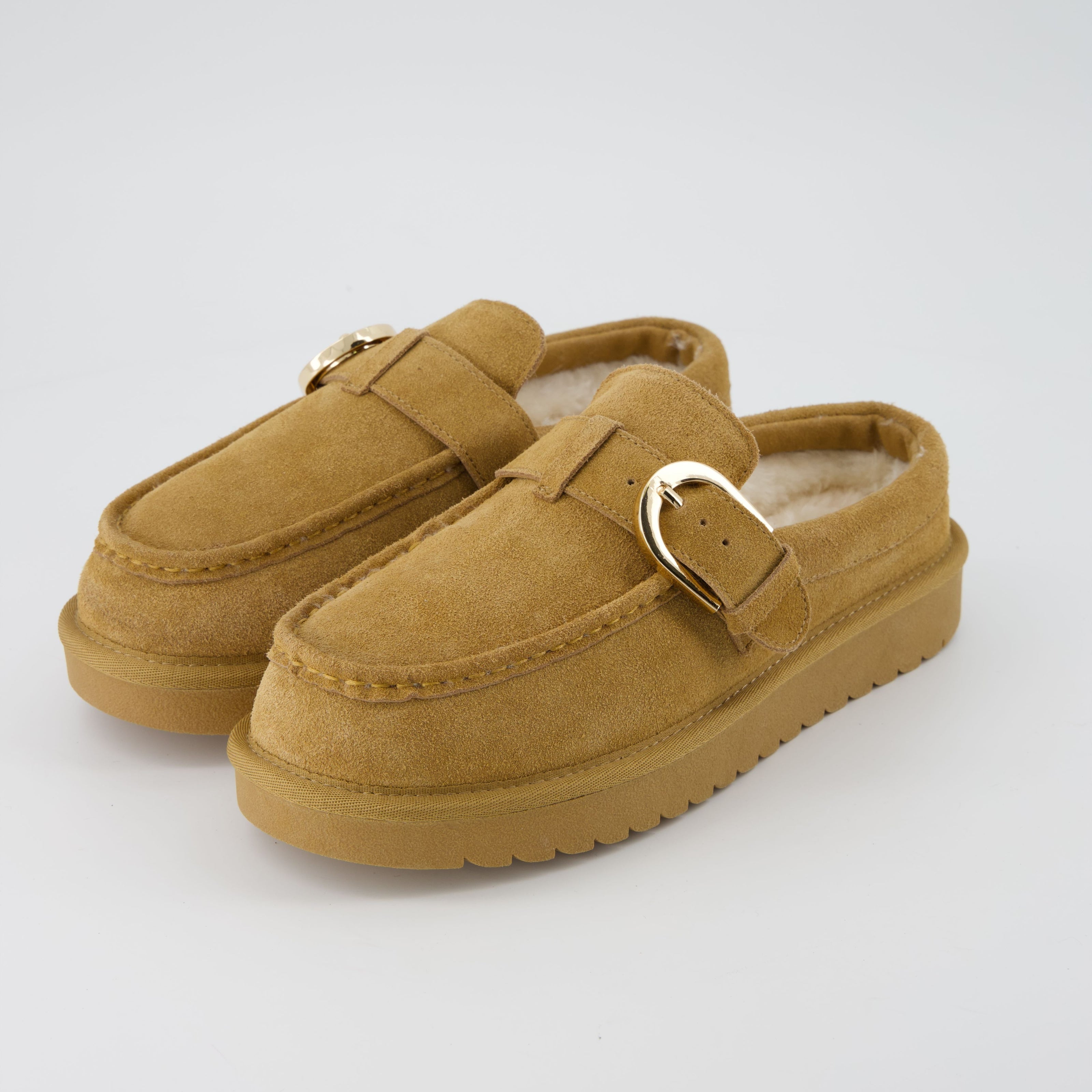 Origin Suede Memory Foam Slippers