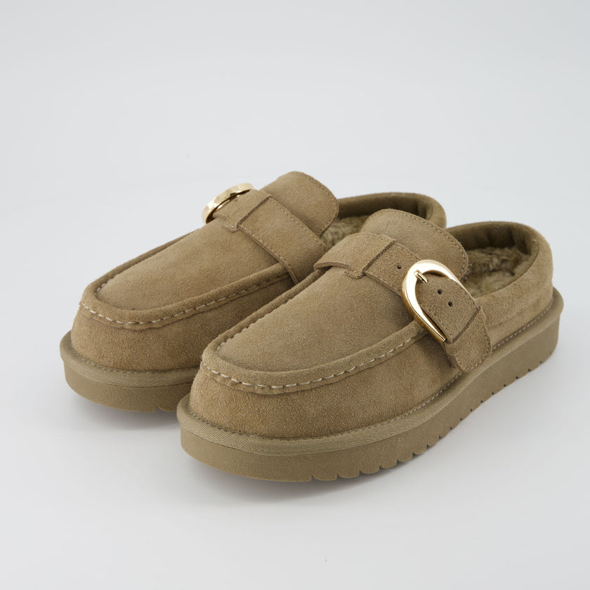 Origin Suede Memory Foam Slippers