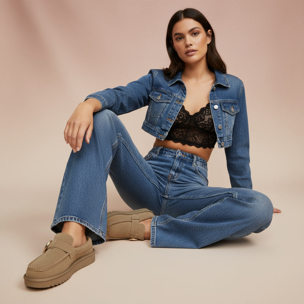 Origin Suede Memory Foam Slippers