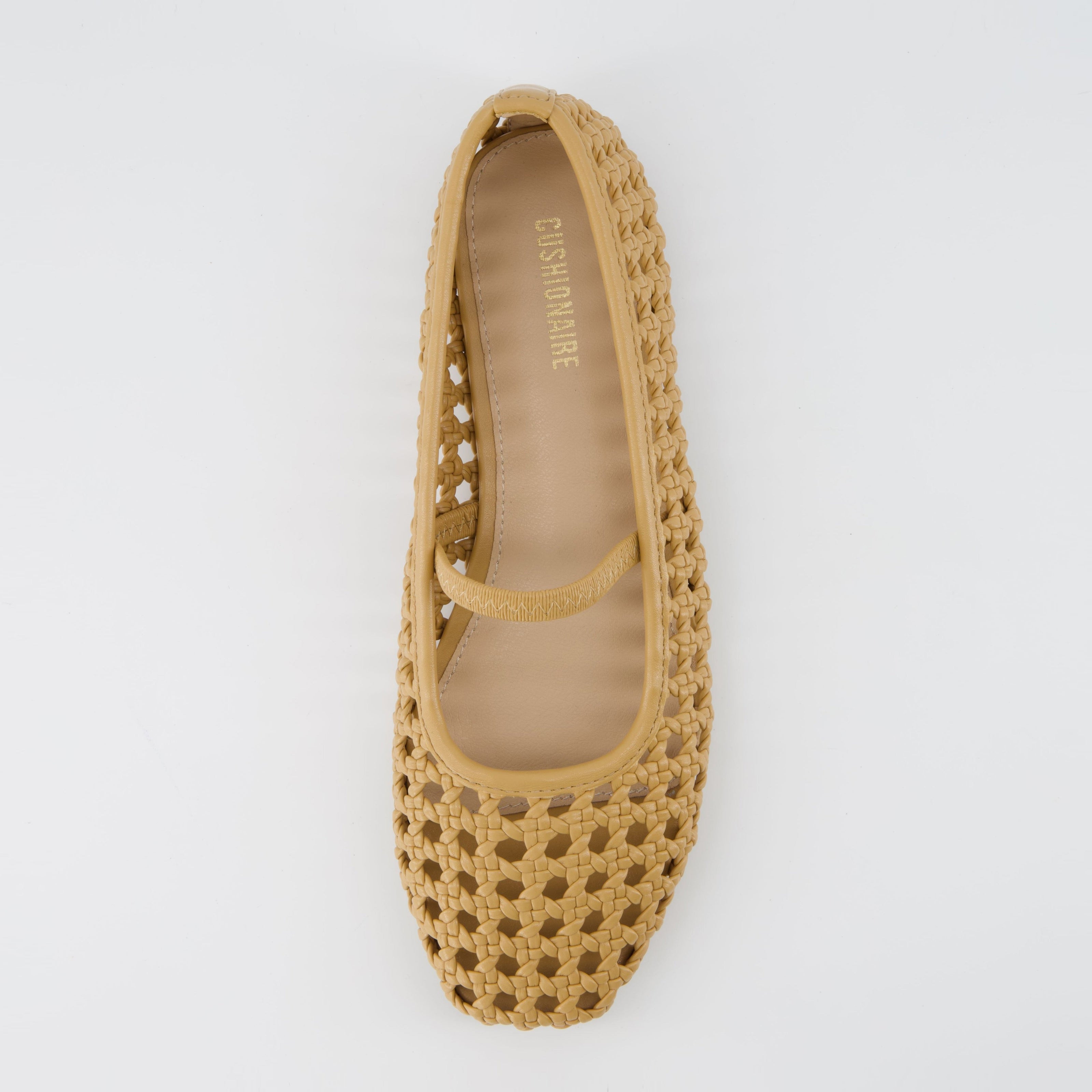 Weavy Woven Ballet Flats for Women