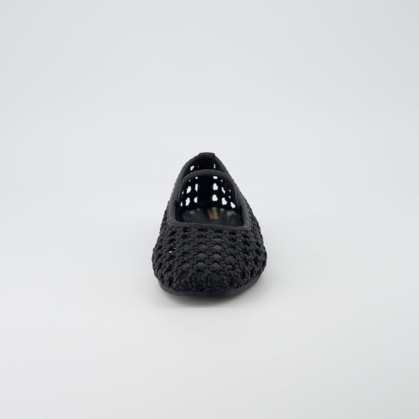 Weavy Woven Ballet Flats for Women