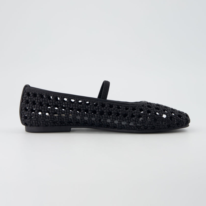 Weavy Woven Ballet Flats for Women