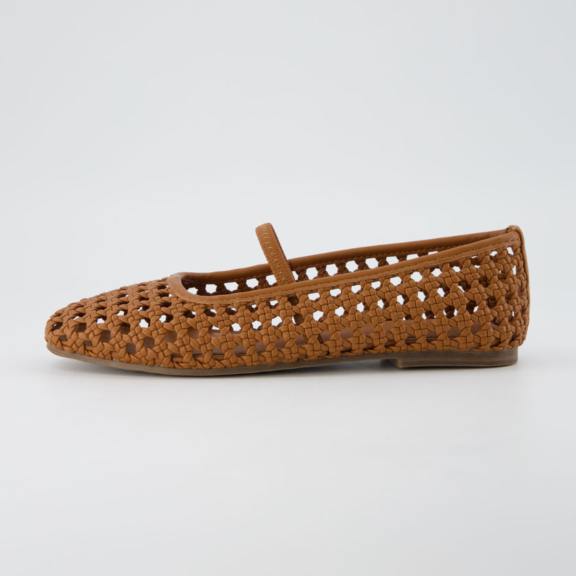 Weavy Woven Ballet Flats for Women