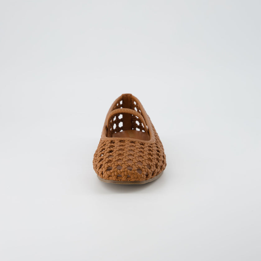 Weavy Woven Ballet Flats for Women