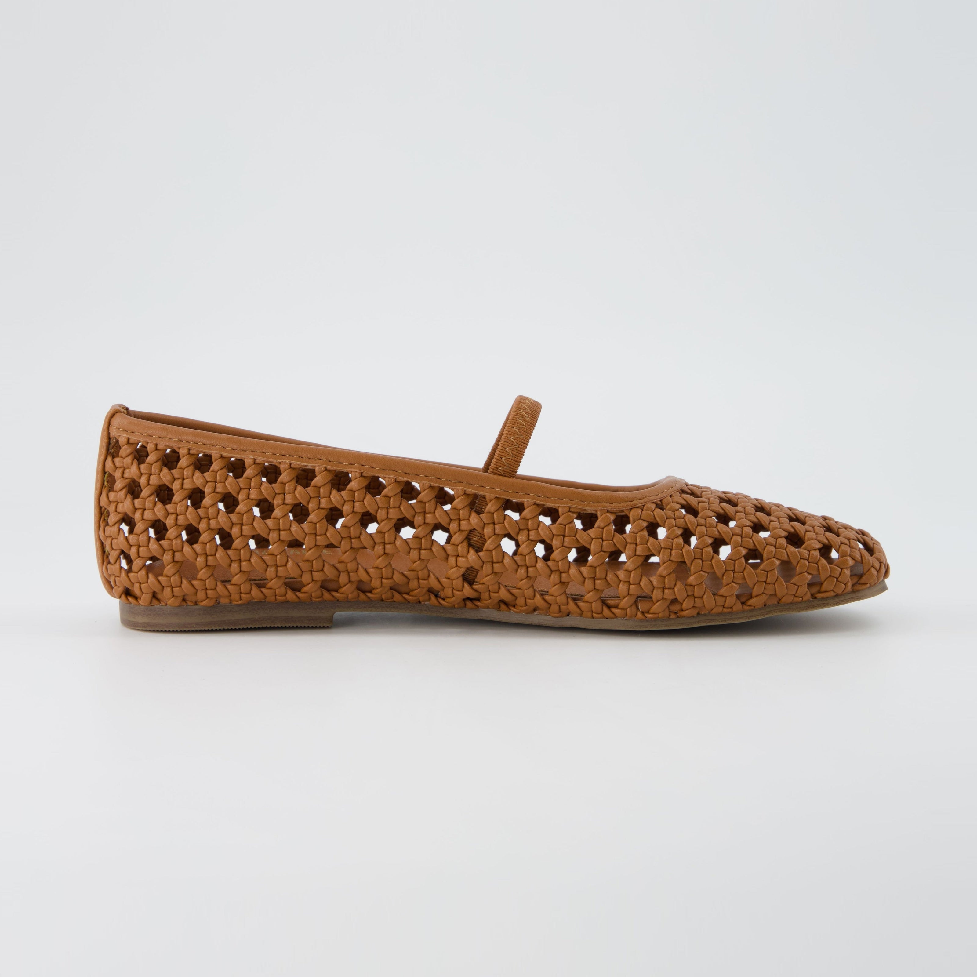 Weavy Woven Ballet Flats for Women