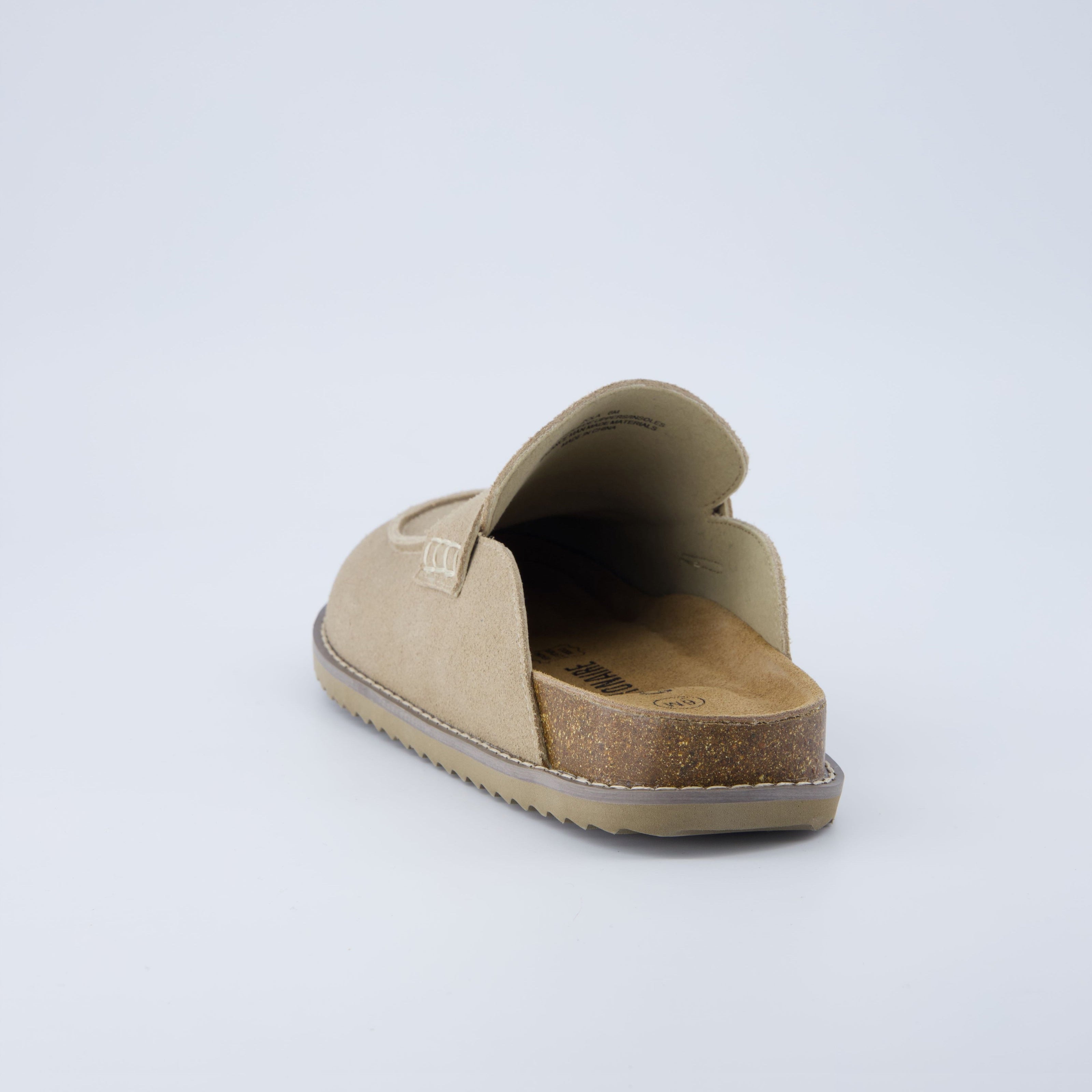Zola Suede Cork Clogs for Women