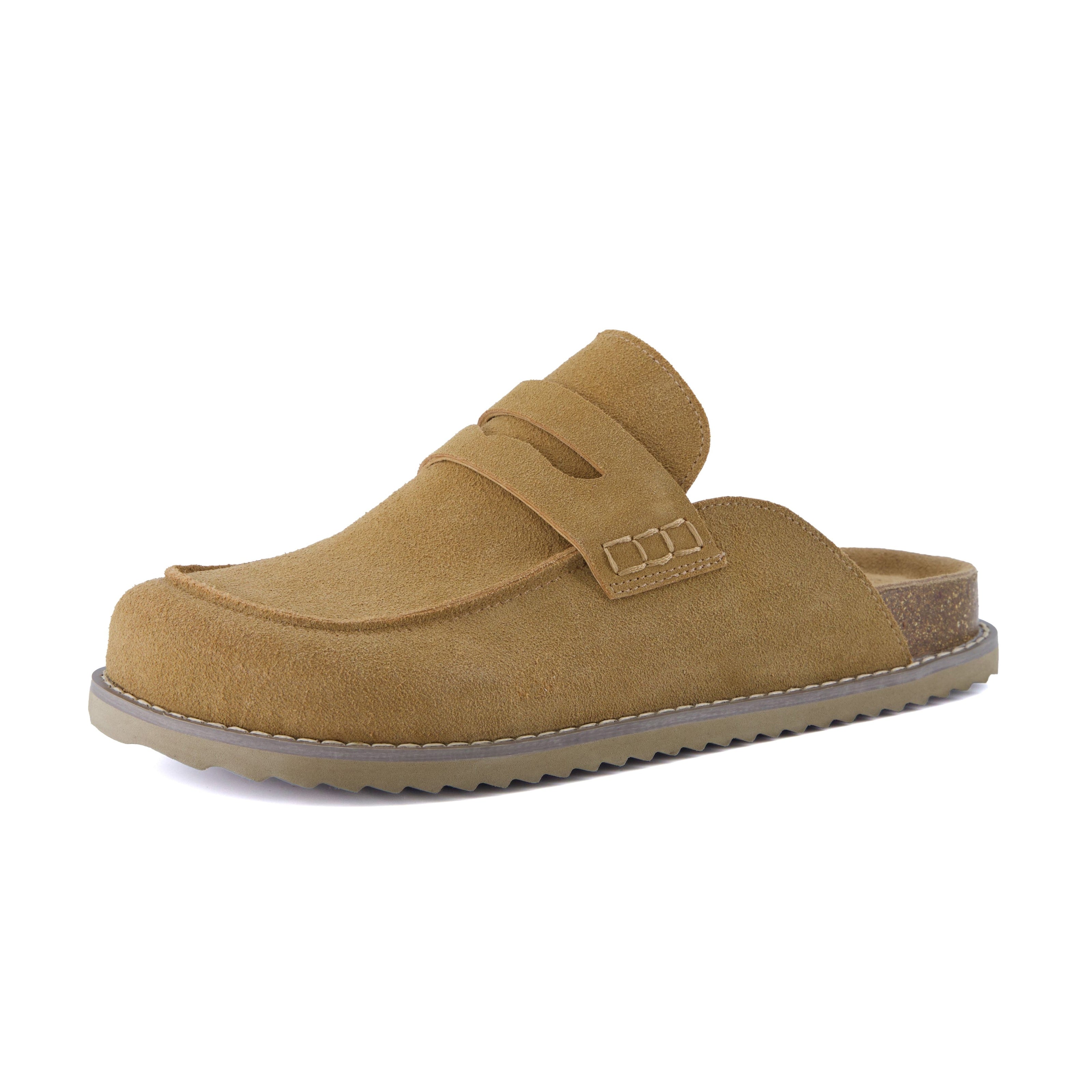 Zola Suede Cork Clogs for Women