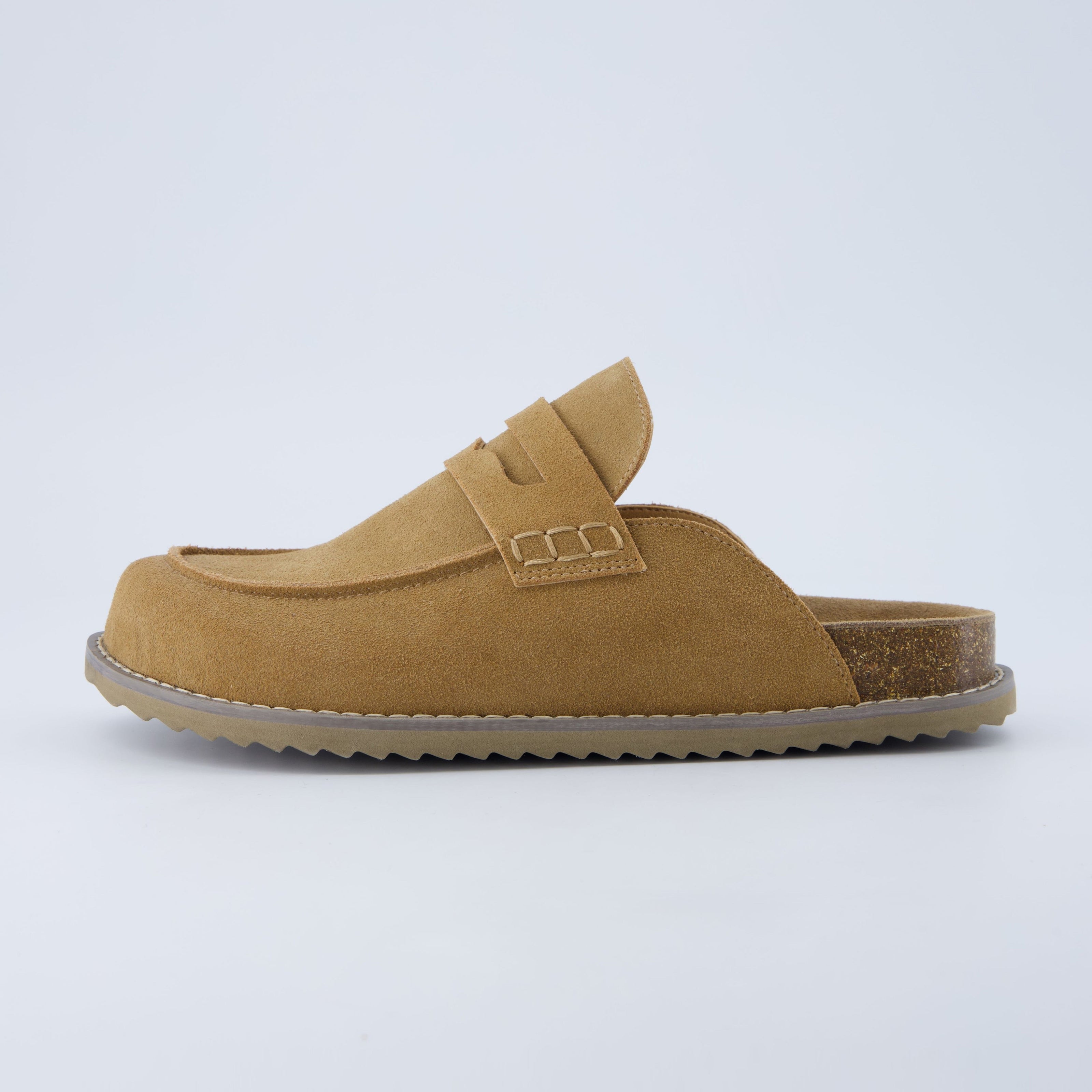 Zola Suede Cork Clogs for Women