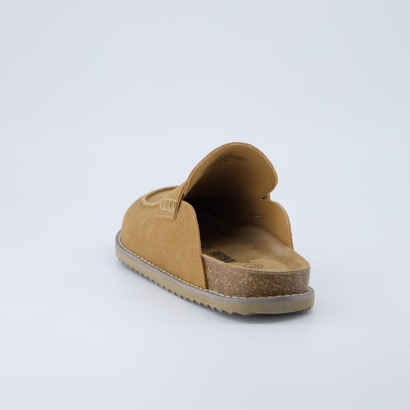 Zola Suede Cork Clogs for Women