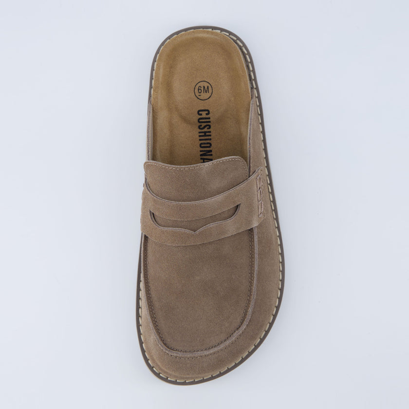 Zola Suede Cork Clogs for Women