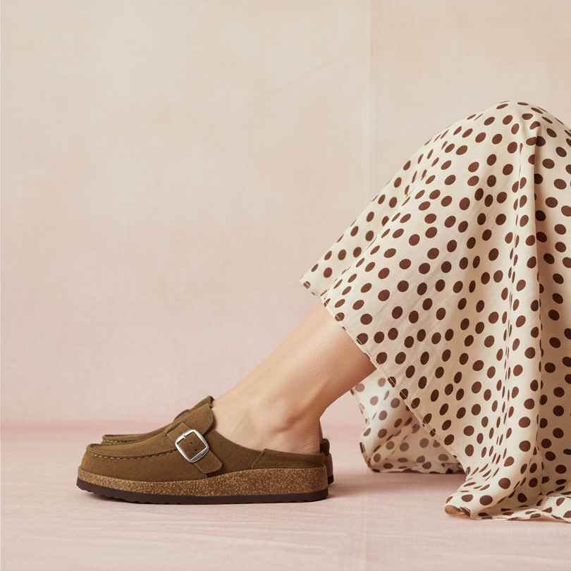 Hobby Suede Clogs