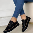 Luna Platform Sneakers Gold Chain Detail