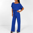 Elijah Belted Wide Leg Jumpsuit