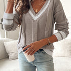 Taupe & White