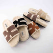 Cuddle Faux Shearling Slide Slippers