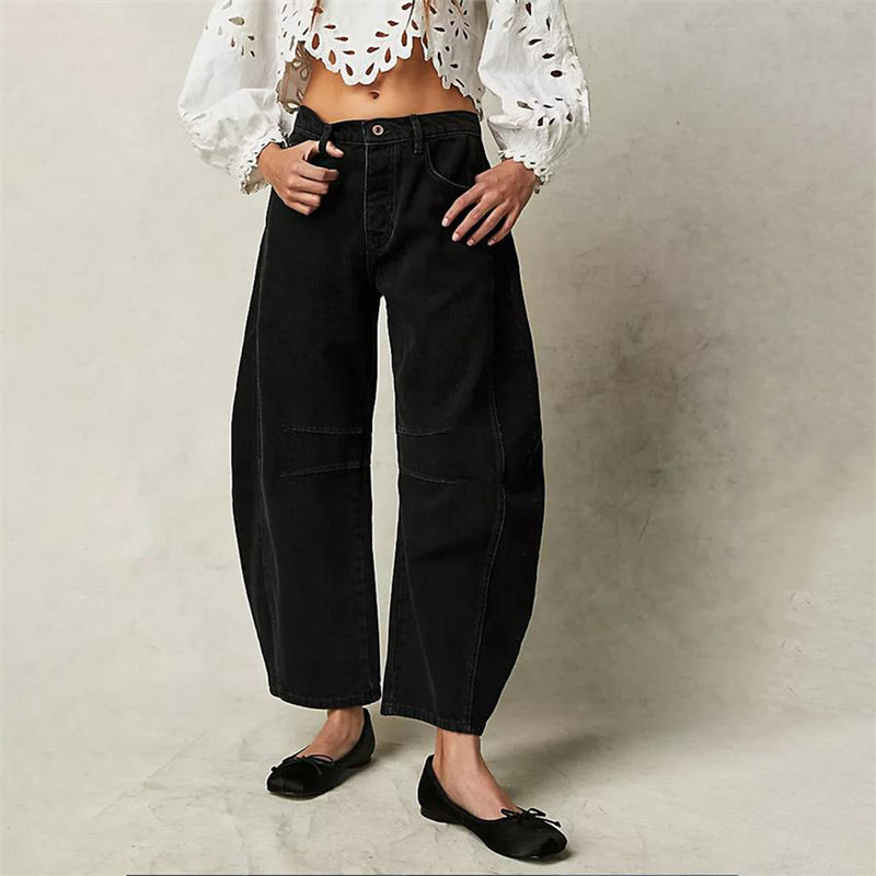Barrel High Waist Barrel Leg Jeans