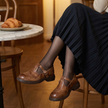 T-strap mary jane shoes with brogue detailing, alternate angle