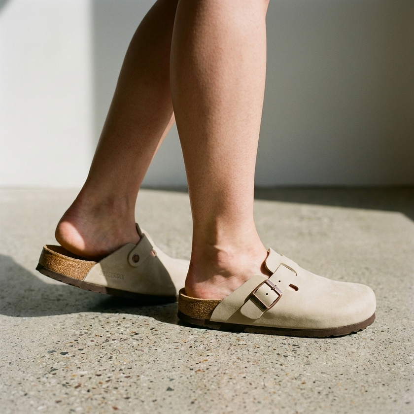Blain Suede Slip-On Clogs