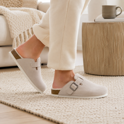 Hana Fur-Lined Clog